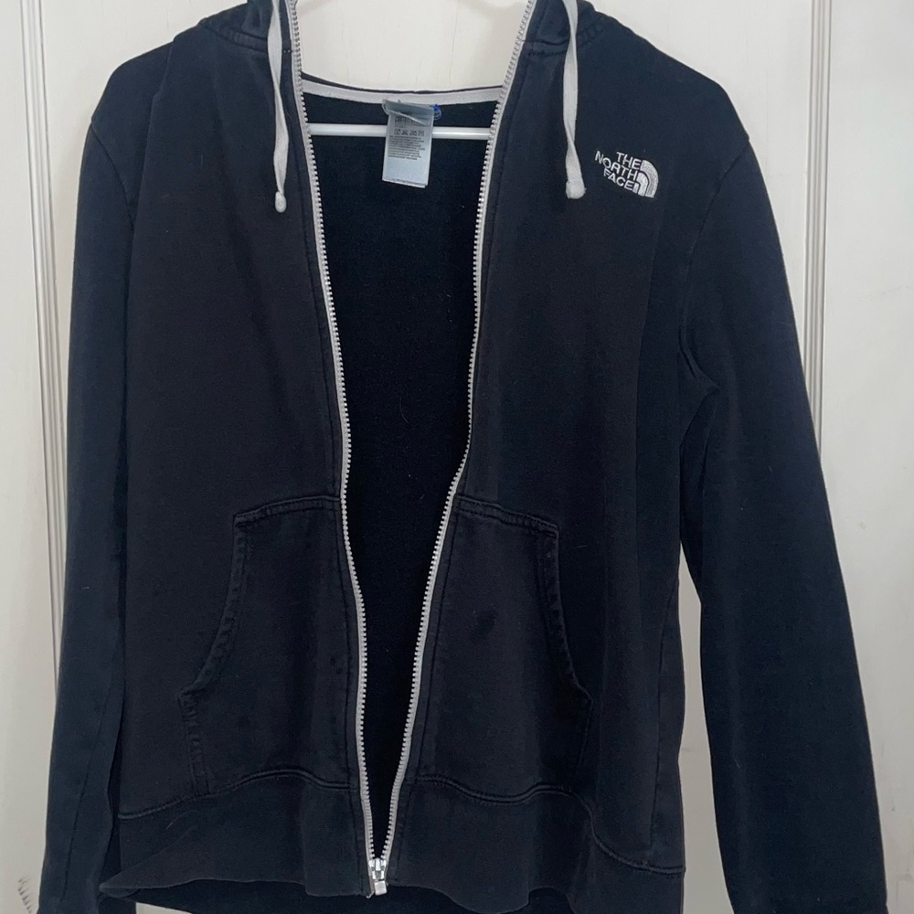 The North Face Black Zip-Up Hoodie